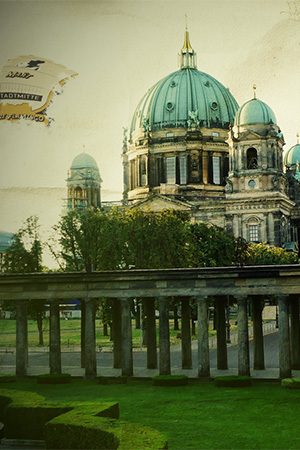 Photo du jeu de piste L'Affaire Néfertiti à Berlin, étape devant la cathédrale du Berliner Dom