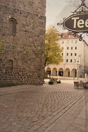 Jeu de piste à Berlin dans le quartier Nikolaiviertel - L'Affaire Néfertiti